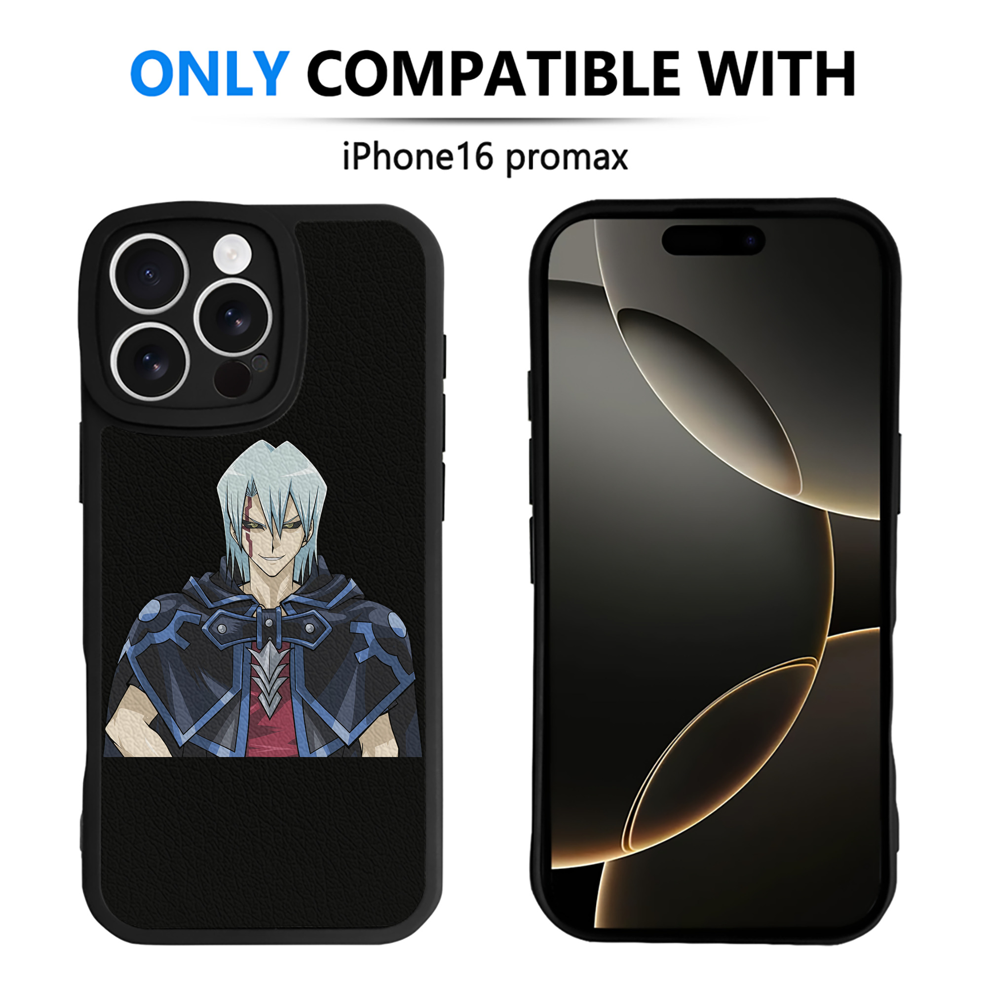 遊☆戯☆王 Yu-Gi-Oh! 【iPhone 16シリーズ対応】シリコンスマホケース（レザー調） 材質：シリコン
